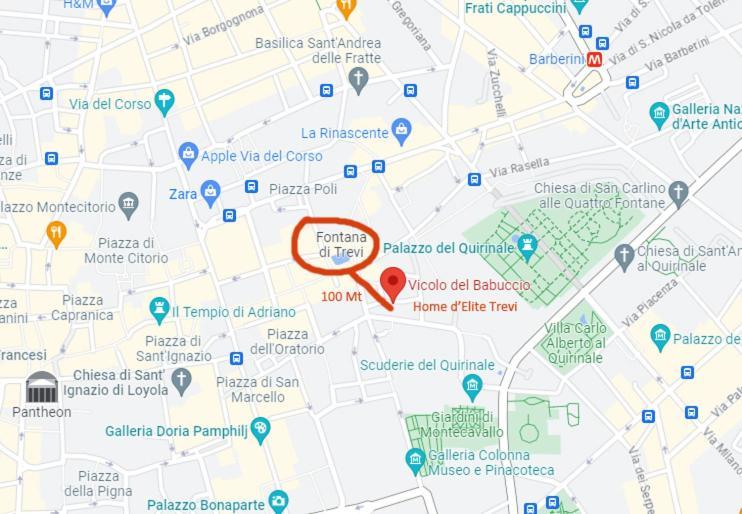 Home D'Elite Trevi Fountain Ρώμη Εξωτερικό φωτογραφία